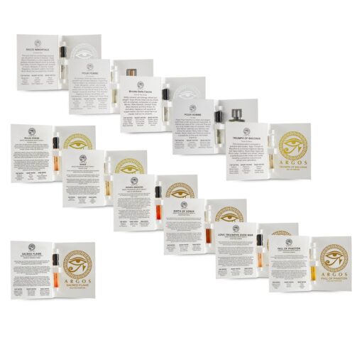 Argos Sample Pack Booket of 12 Fragrances