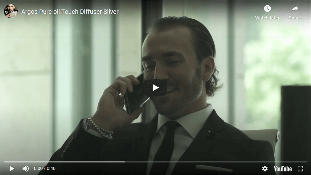 Argos Pure Oil Touch Diffuser Silver